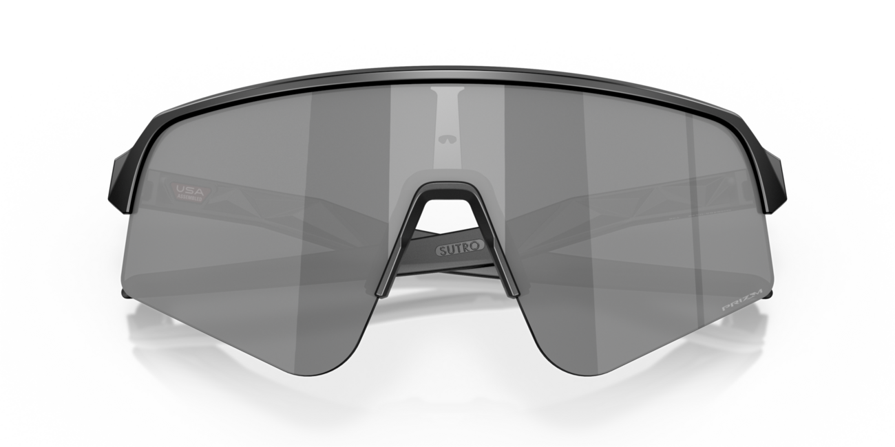 Oakley Sutro Lite Sweep Sunglasses, Matte Black Frame, Prizm Black Lenses