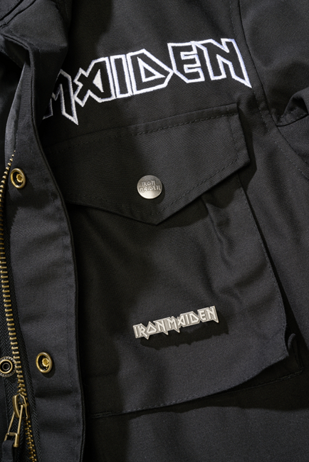 Brandit Iron Maiden M65 Jacket, Black