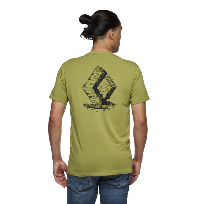 Black Diamond Boulder T-Shirt Men's, Camp Green