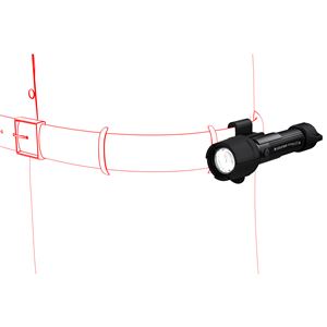 Ledlenser P7R Work UV Flashlight
