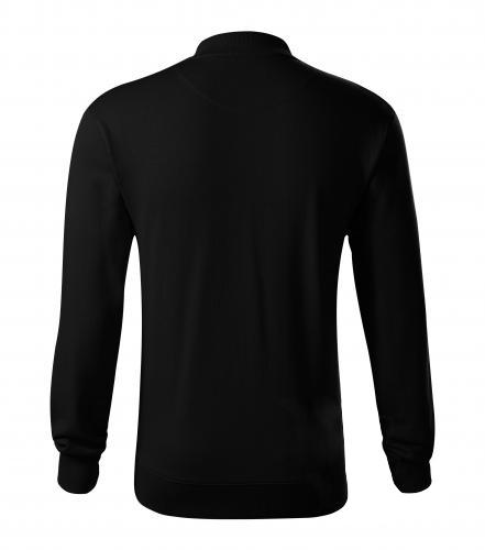 Malfini Bomber herren-Sweatshirt, schwarz, 320g/m2