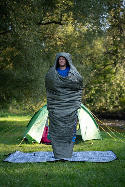 HUSKY Ruby Sleeping Bag, Dark Green