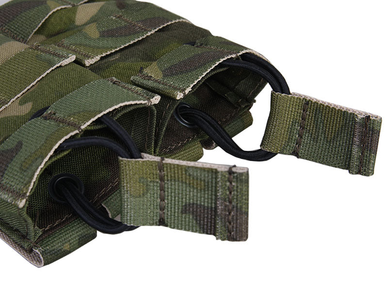 Emerson Gear Modular Open Double Magazine Pouch 5.56, Multicam Tropic