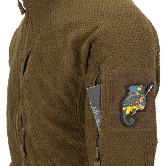 Helikon-Tex Alpha Tactical Fleece Jacket, Foliage Green