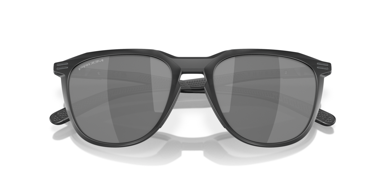 Oakley THURSO Sunglasses, Matte Black Ink Frame, Prizm Black Lenses, 54