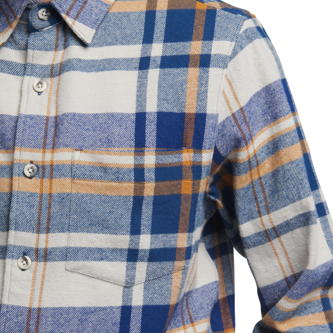 Black Diamond Project Flanellhemd herren, zinn-indigoblau kariert