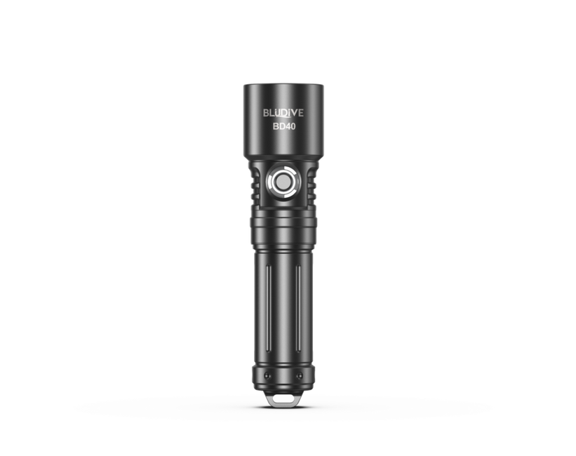 Bludive BD40 Φακός Κατάδυσης, Μαύρο