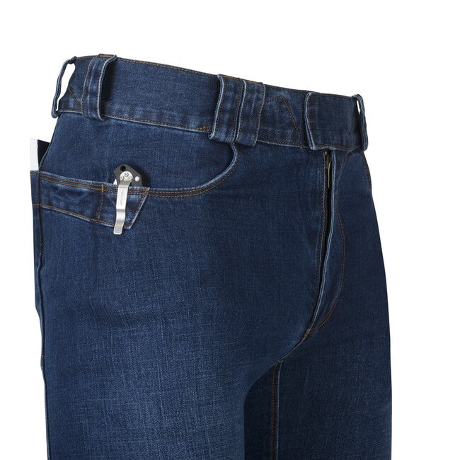 Helikon-Tex COVERT Tactical Pants, Denim Mid, Vintage Worn Blue
