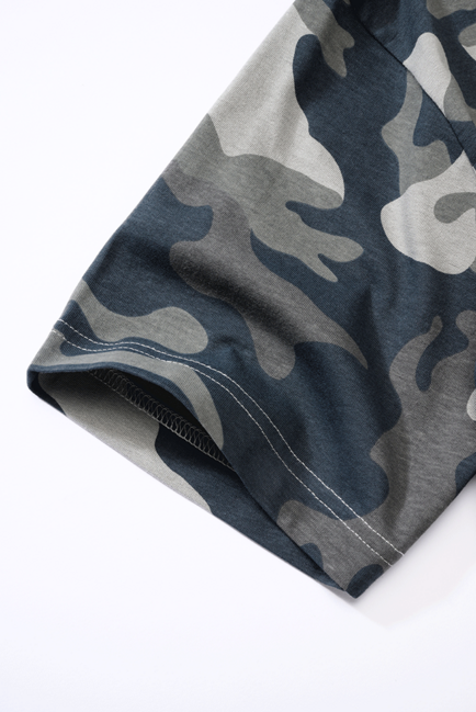 Brandit Μπλουζάκι Γκρι Camo