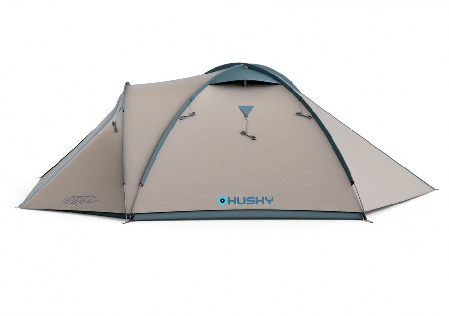 Husky Bizon 4 Classic Familienzelt für 4 Personen, light grey
