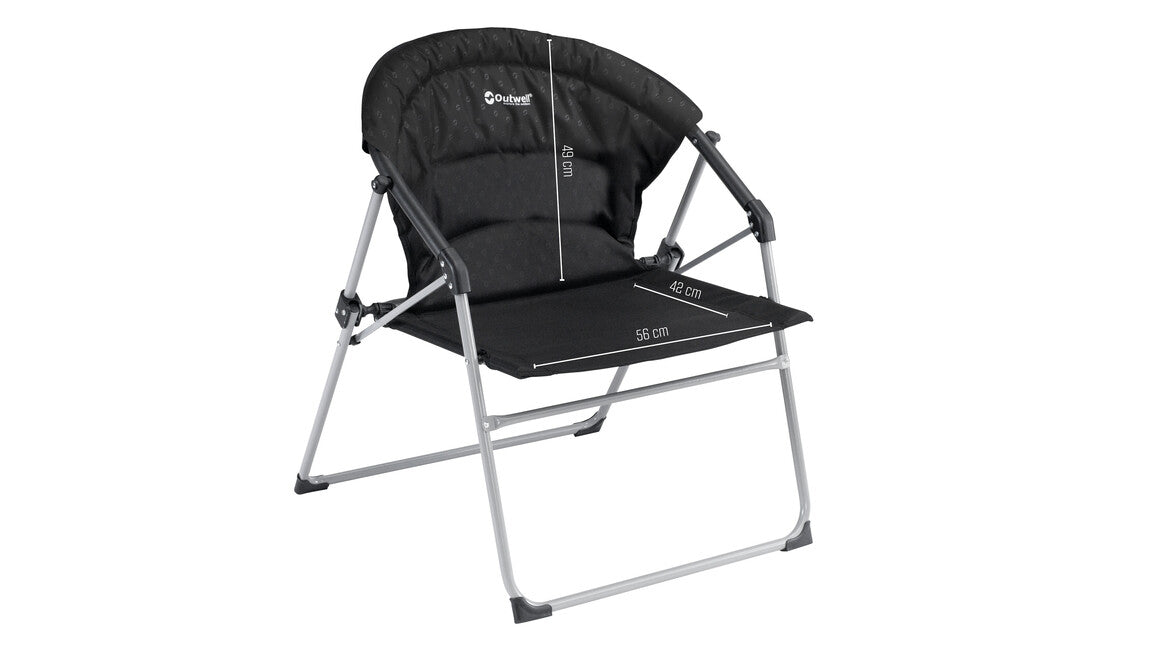 Outwell Campana Folding Chair, Black