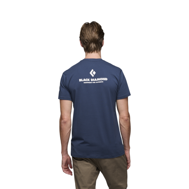 Black Diamond Equipment For Alpinist Men's T-Shirt, Indigo