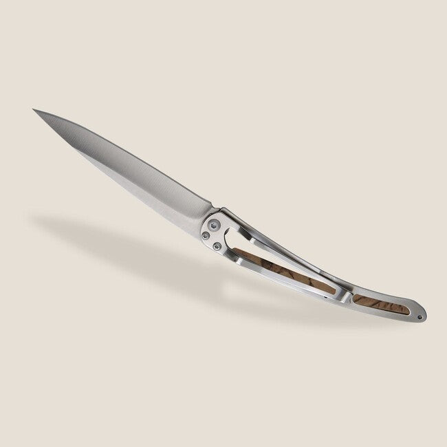 Deejo Tattoo Fly Fishing Folding Knife, Camo