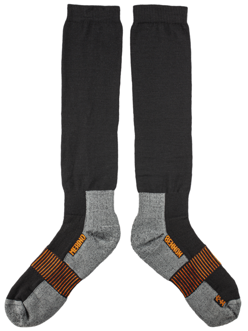 BENNON Merino Trek trekkingsocken, schwarz