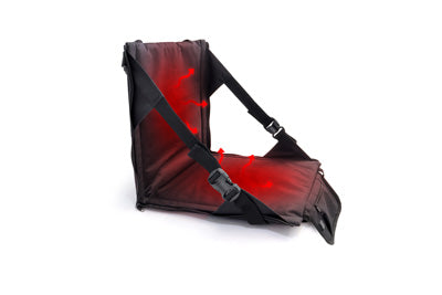 Origin Outdoors Compact Heated Seat, Black