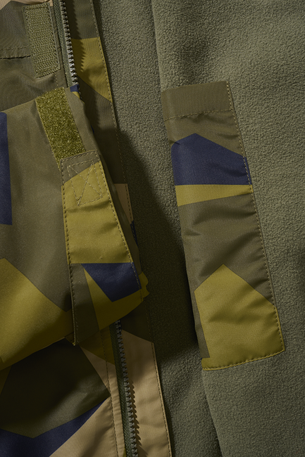 Brandit Frontzip Windbreaker jacke, schwedisch camo