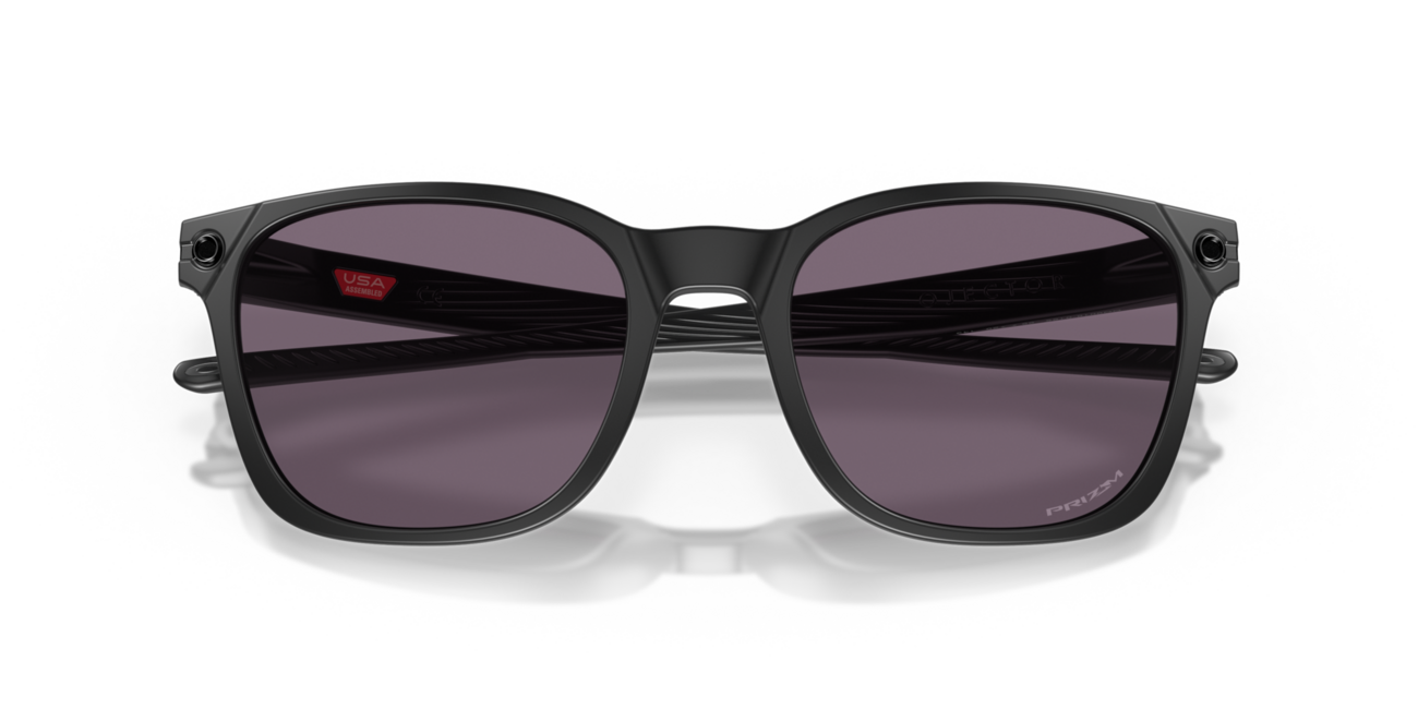 Oakley OJECTOR Sonnenbrille mit Rahmen Matte Black und mit Dias Prizm Grey 55
