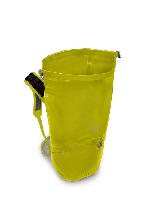 Osprey Transporter Roll Top Waterproof 18 Backpack, Lemongrass Yellow