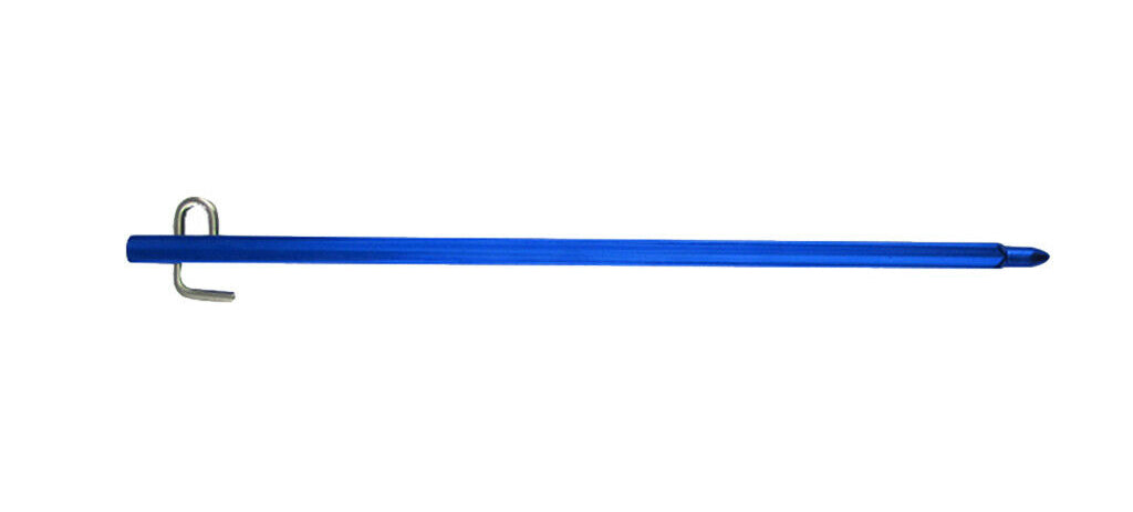 BasicNature Steady Tent Pegs 30cm Blue 4pcs