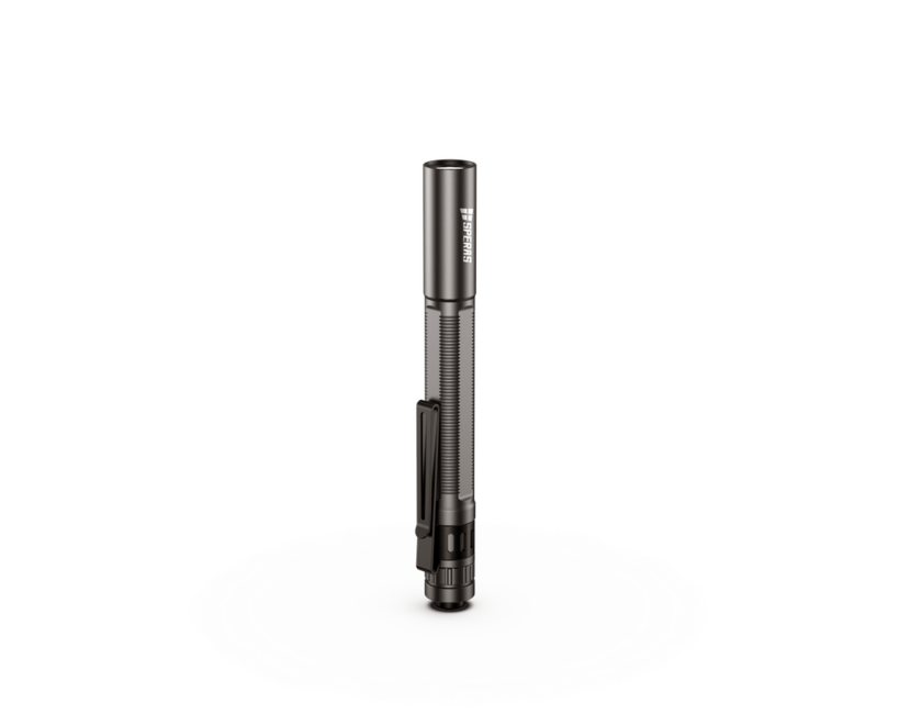 Speras M10 Plus Pocket EDC Flashlight, Grey