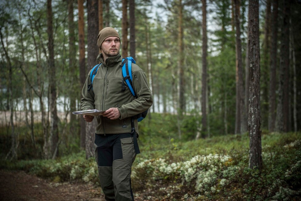 Helikon-Tex Classic Army Fleece Jacket Reinforced, Olive-Black
