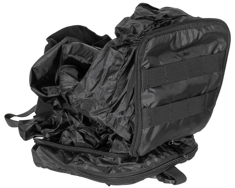 Fox Outdoor faltbar Rucksack, schwarz