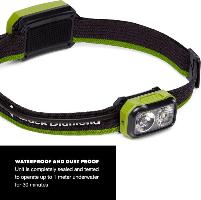 Black Diamond Onsight 375 φακός κεφαλής Honnold Edtn, πράσινο