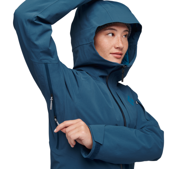Black Diamond Women's Recon Insulated Shell Jacket, Azurite