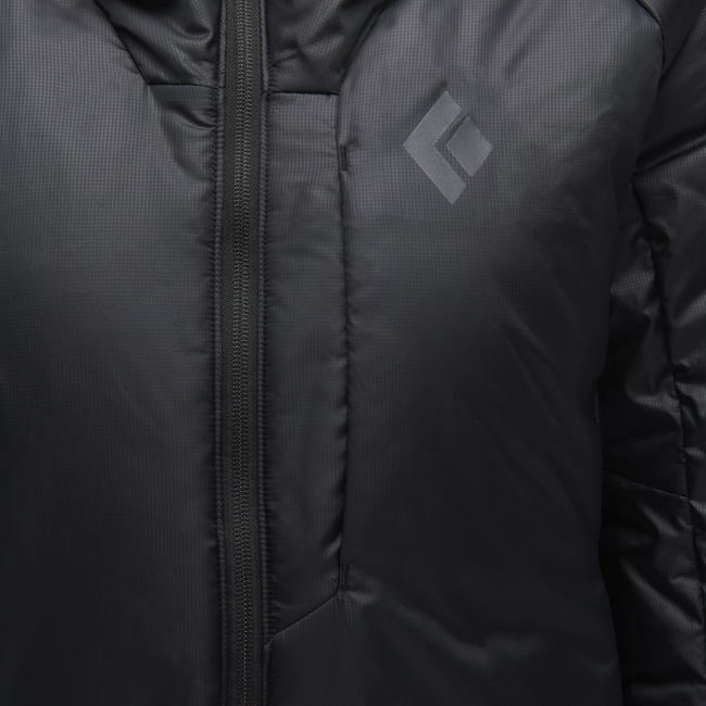 Black Diamond Belay damen-Parka, schwarz