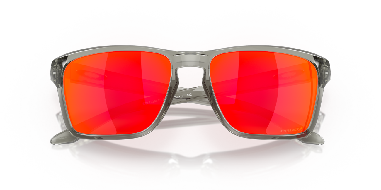 Oakley SYLAS Sunglasses, Grey Ink Frame, Prizm Ruby Lenses, 57