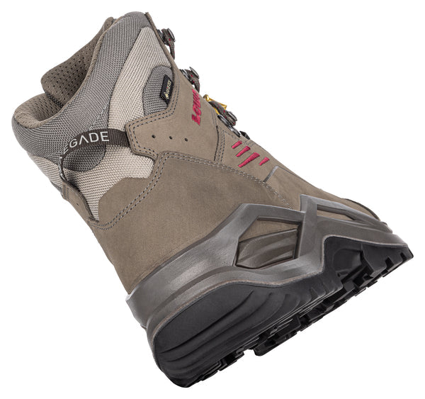 LOWA Renegade EVO GTX MID Trekkingschuhe für Herren, stone/redwood