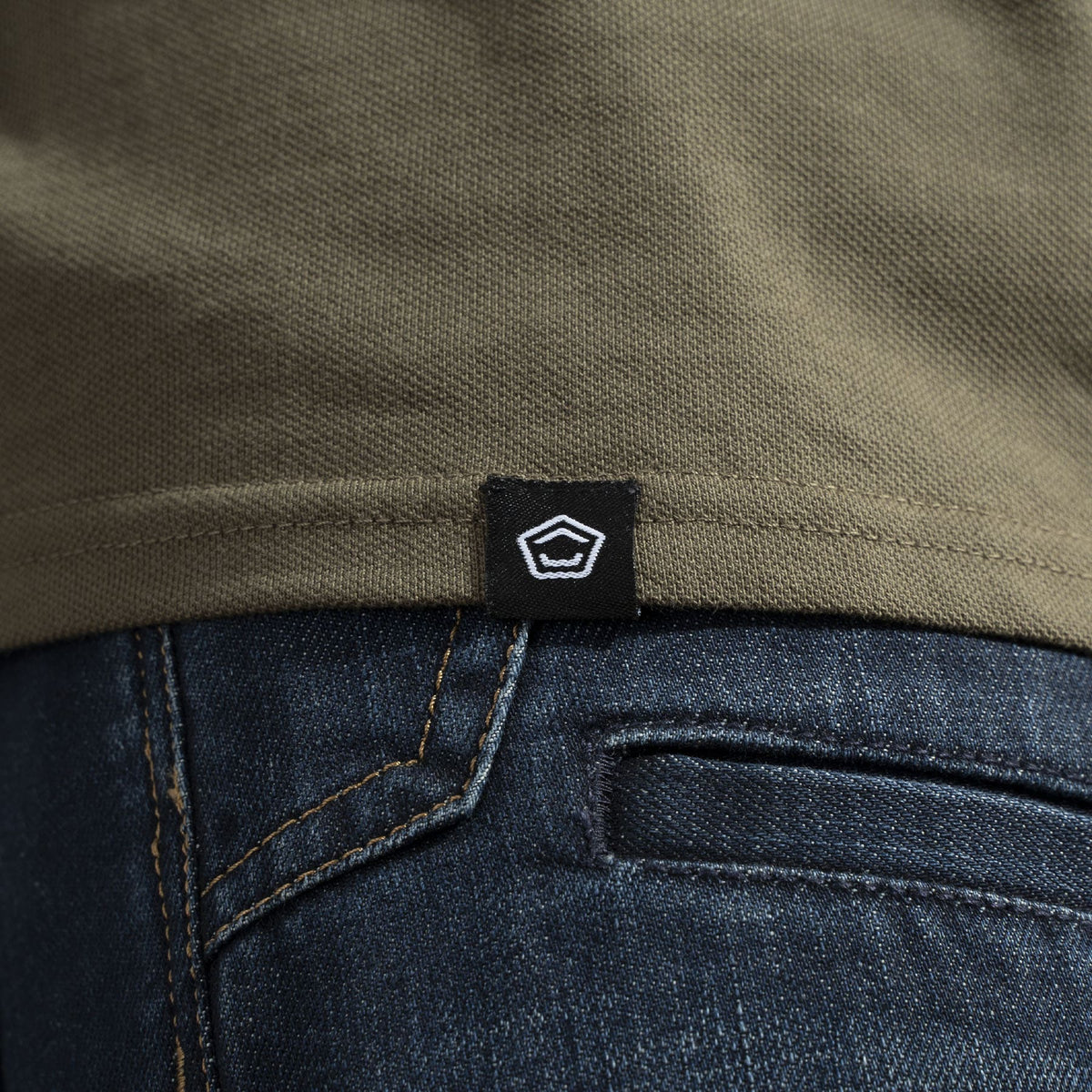 Pentagon Poloshirt Moth Piquet, midnight blue