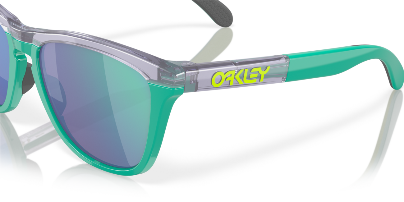 Oakley FROGSKINS RANGE Sunglasses, Trans Lilac/Celeste Frame, Prizm Jade Lenses, 55