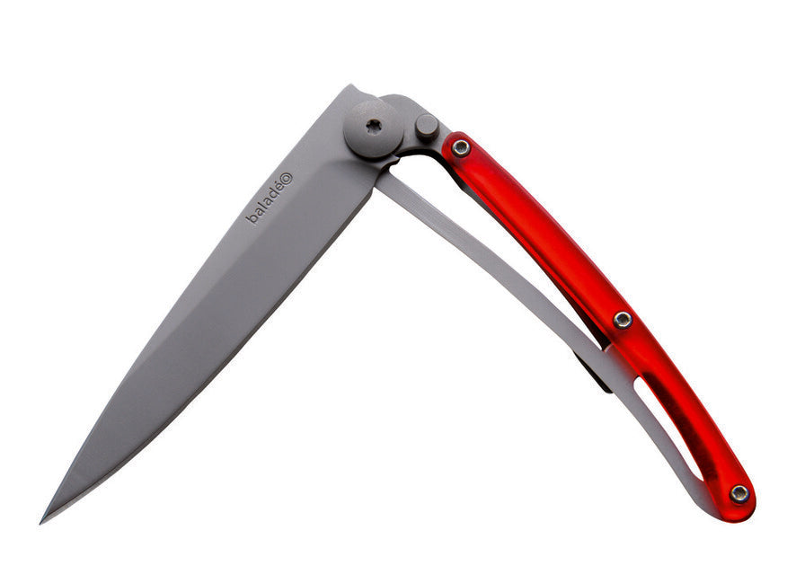 Baladeo ECO134 Ultra-light Knife, Red, 37g