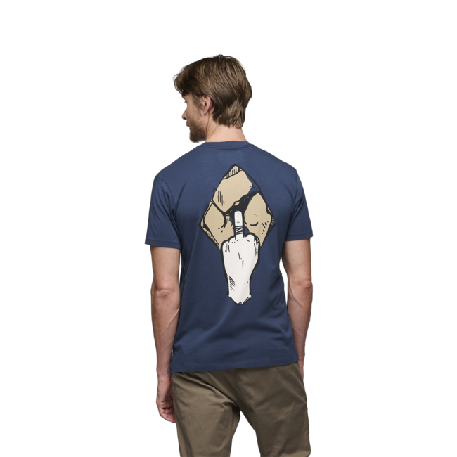 Black Diamond Men's Mono Pocket T-Shirt, Indigo