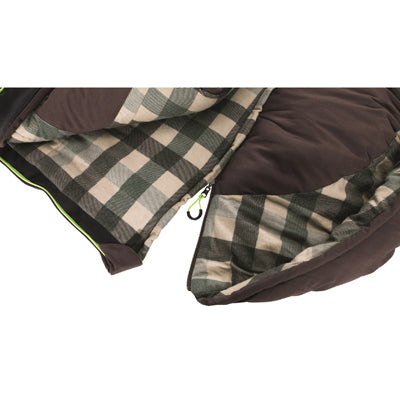 Outwell Camper Schlafsack Reißverschluss links