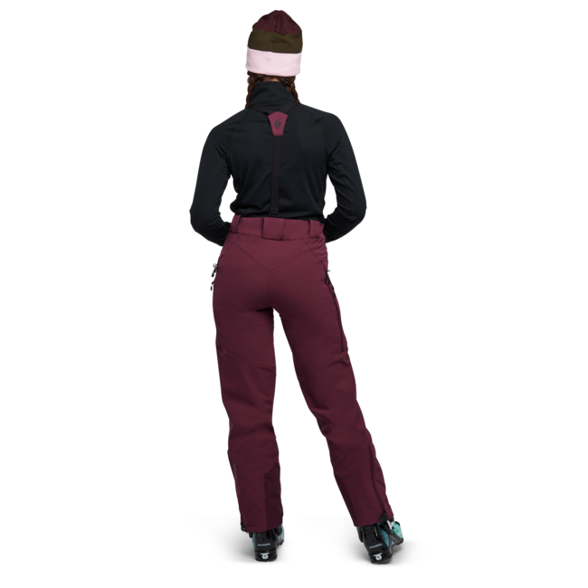 Black Diamond Dawn Patrol Hybrid Women's Pants, Blackberry