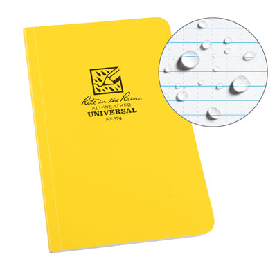 Rite in the Rain Field-Flex All Weather Buch Gelb Nr. 374