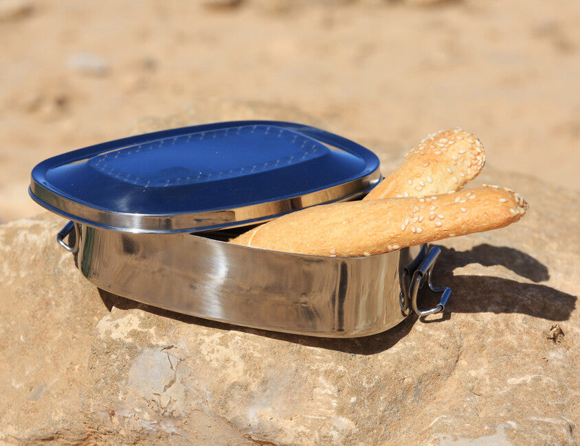 BasicNature Lunch Box Stainless Steel 1.2L