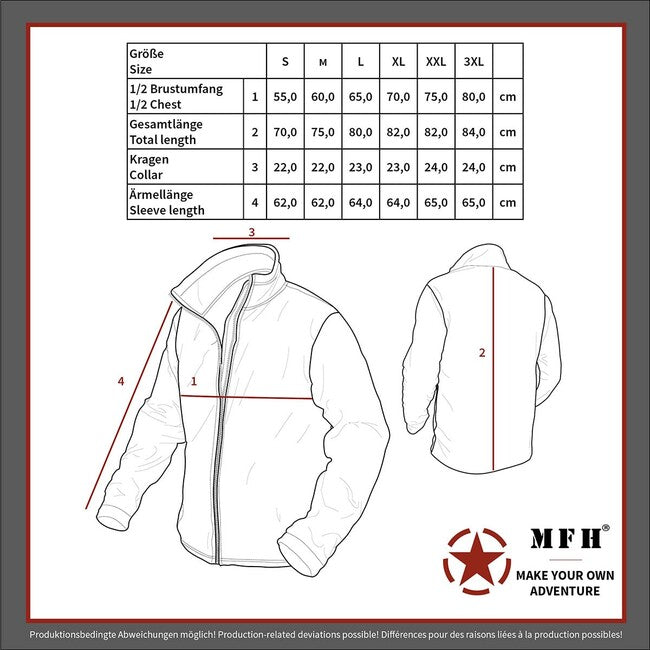 MFH US Field Jacket ACU Rip-Stop, HDT-camo LE