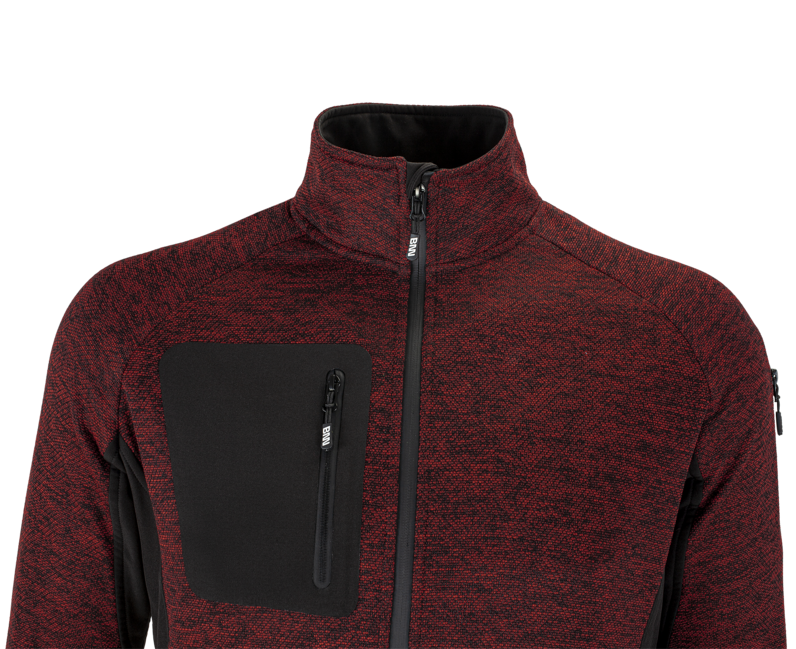BENNON Sweatshirt na zips ALTOS, rot