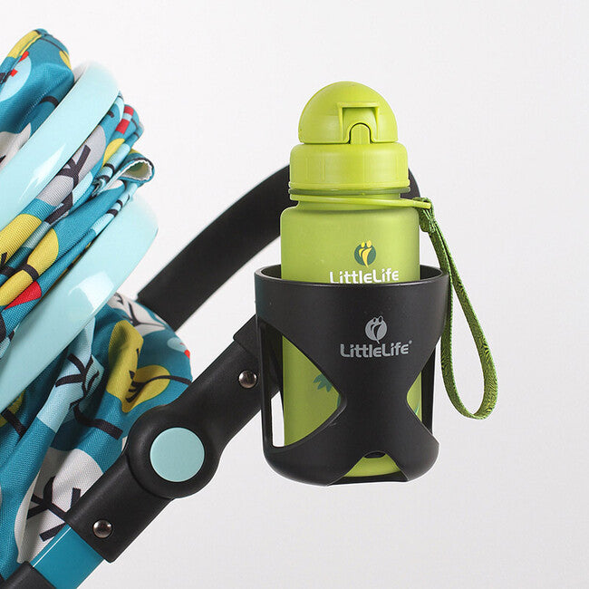 LittleLife Θήκη Φιάλης ή Ποτηριού για Καρότσι, Μαύρο