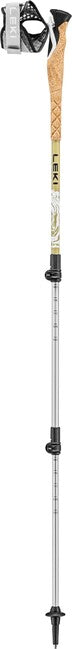 LEKI Cross Trail TA Trekking Poles, White-Brown-Black, 100-135 cm