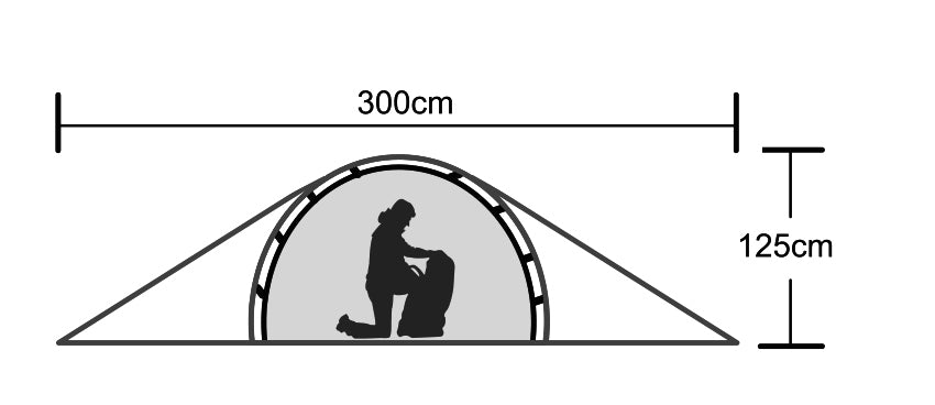 Origin Outdoors Snugly Σκηνή, 2 ατόμων