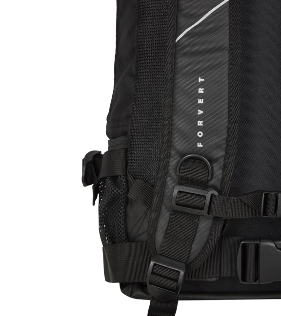 Forvert Louis Cross Backpack 20L, Black/Black