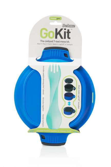 Humangear GoKit Deluxe Θήκη Φαγητού, Σκούρο Μπλε-Γκρι