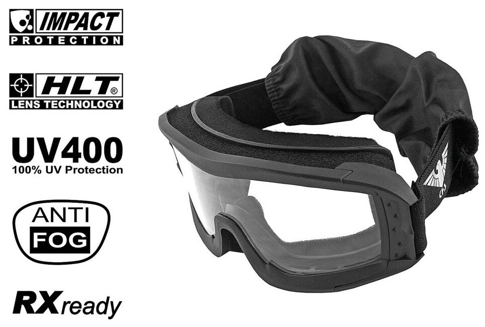 MFH Taktische Brille, KHS, schwarz