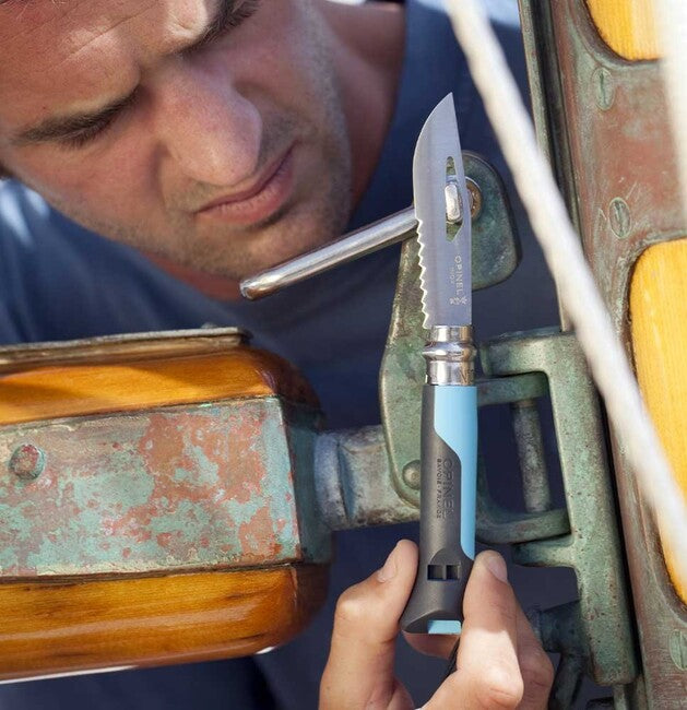 Opinel N°08 Μαχαίρι Outdoor με Κλείσιμο, Μπλε