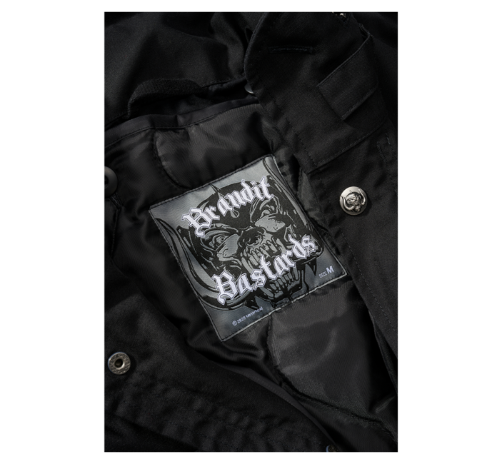 Brandit Motörhead M65 Classic Jacket, Black