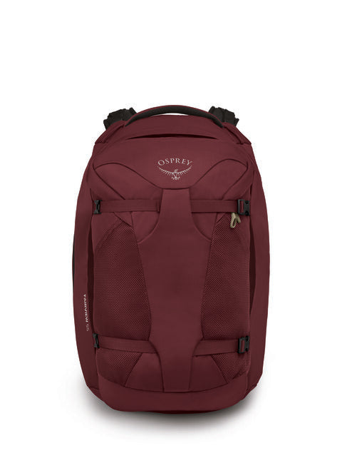 Osprey Fairview 55 Travel Backpack, Zircon Red